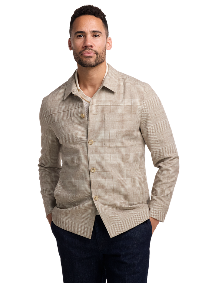 Alternate Image of Plaid Shirt Jacket-2