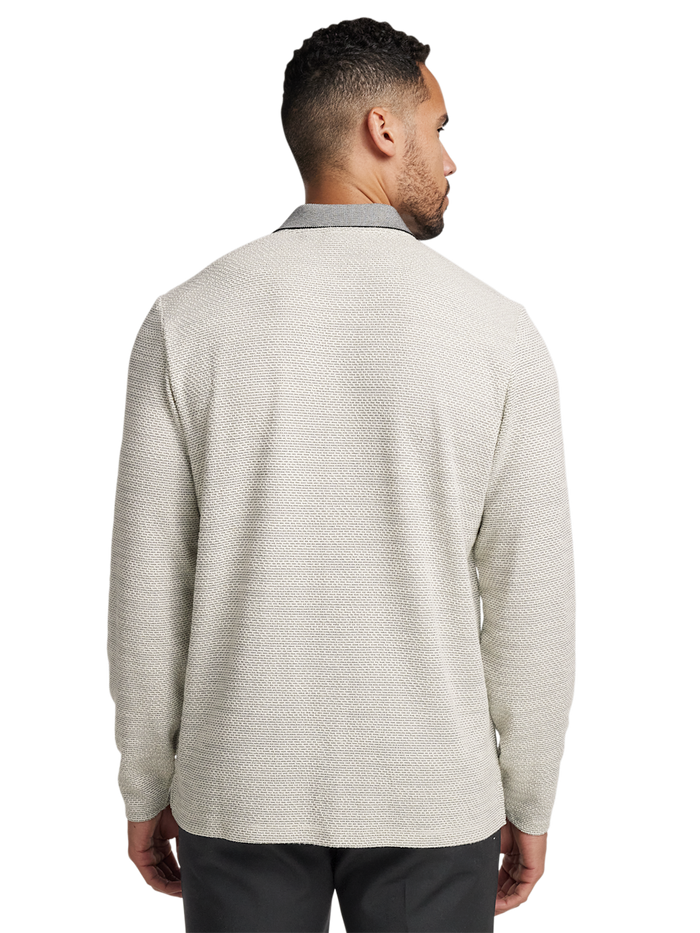 Alternate Image of Polyester Blend Button Front Polo-4