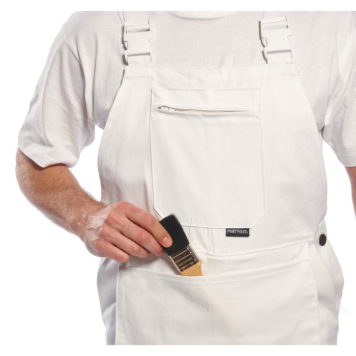 PORTWEST® Bolton Painters Bib Cotton Overalls - S810 - Safety Vests and More