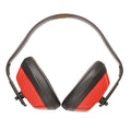 PORTWEST® Classic Ear Protection Ear Muffs - Red PW40 NRR 22dB - Safety Vests and More