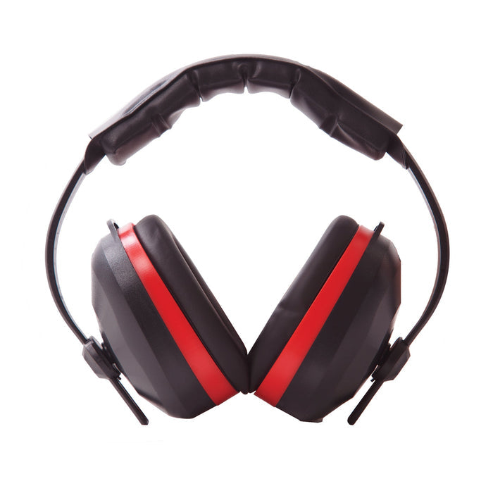 PORTWEST® Comfort Padded Protective Ear Muffs - Black PW43 - Safety Vests and More