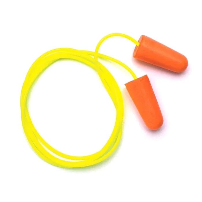 Pyramex Corded Polyurethane Disposable Earplugs - 31 NRR - DP1001