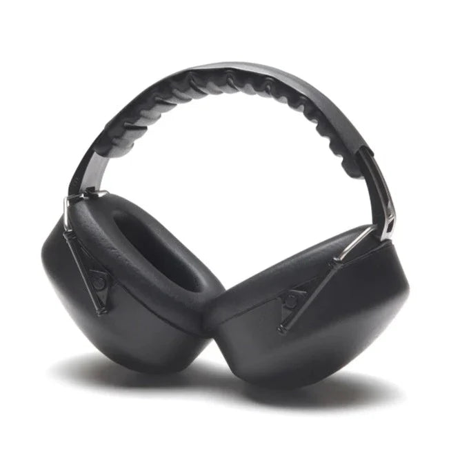 Pyramex Fold-Away Padded Headband Passive Earmuffs - 27 NRR - PM3010