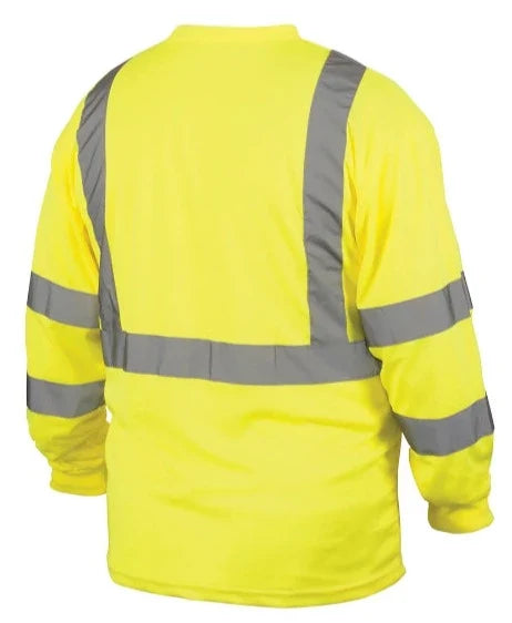 Pyramex Hi-Vis - Black Bottom Safety T-Shirt - Class 3 - RLTS31B