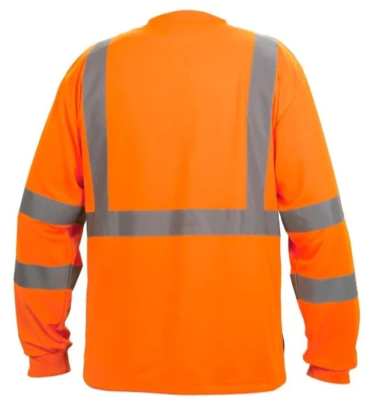 Pyramex Hi-Vis - Black Bottom Safety T-Shirt - Class 3 - RLTS31B