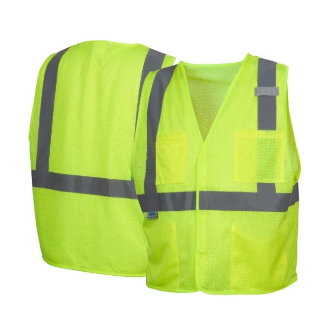 Pyramex® Hi Vis Lightweight Mesh Safety Vest - RVHL20
