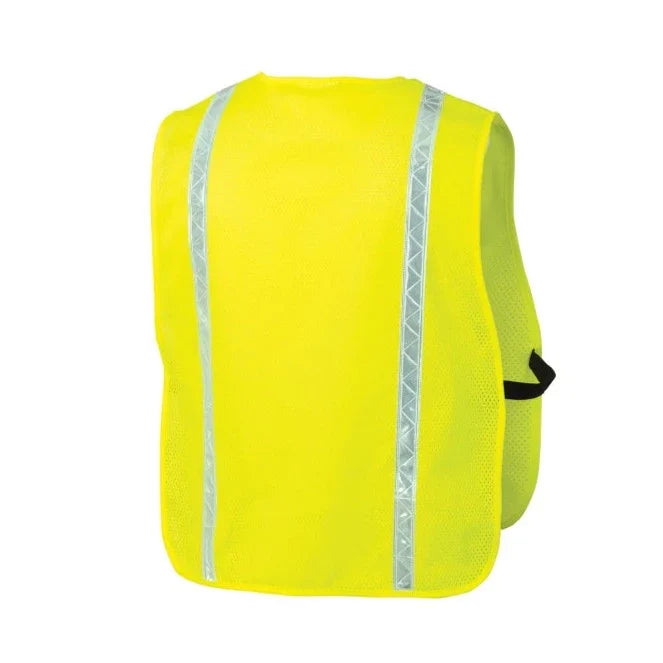 Pyramex Hi-Vis Lightweight Safety Mesh Vest - One Size - RV1