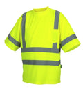 Pyramex Hi-Vis Short Sleeve Moisture Wicking Safety Shirt - Class 3 - RTS34