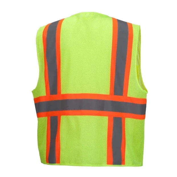 Pyramex Hi Vis Surveyor Two Tone Mesh Safety Vest - Class 2 - RVZ23