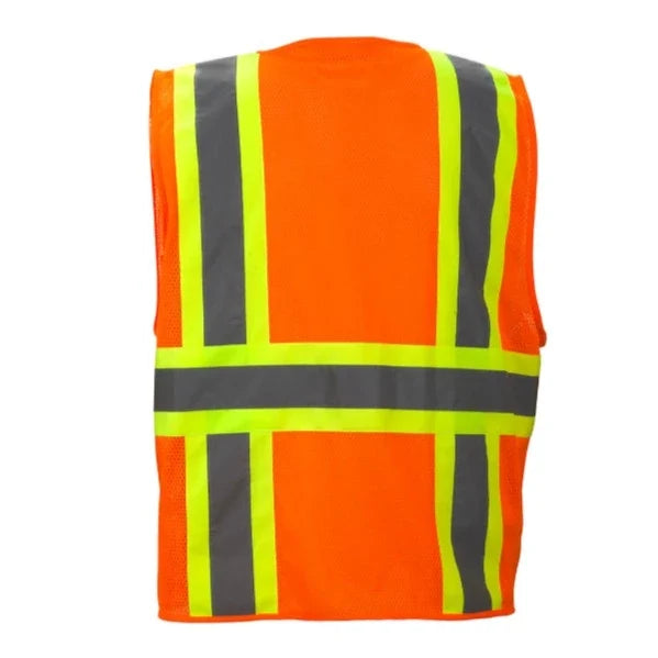 Pyramex Hi Vis Surveyor Two Tone Mesh Safety Vest - Class 2 - RVZ23