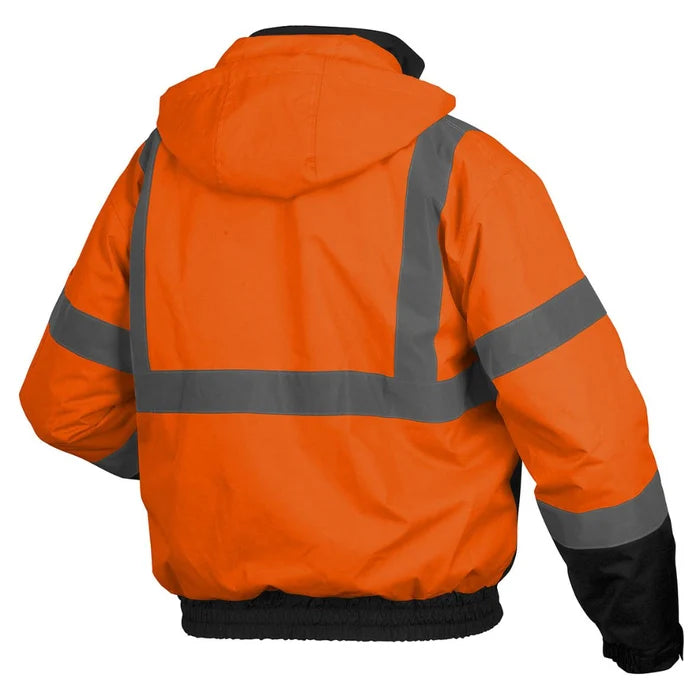 pyramex-black-bottom-bomber-jacket-removable-fleece-liner-class-3-rj31