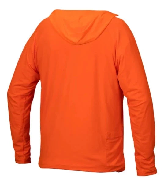 Pyramex Hi-Vis Long Sleev Pullover Hoodie - UPF Protection - RLPH1NS