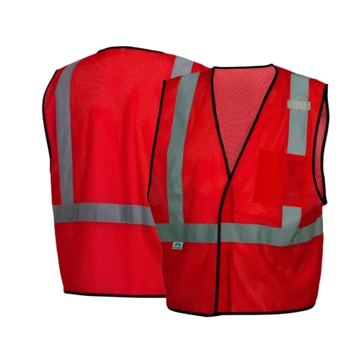 Pyramex Lightweight Enhanced Visibility Mesh Safety Vest - RV12