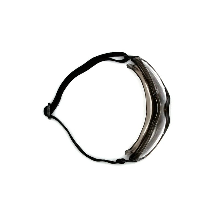 Pyramex® Low Profile Chemical Splash With Direct Ventilation - Anti-Glare Frame  Safety Goggle