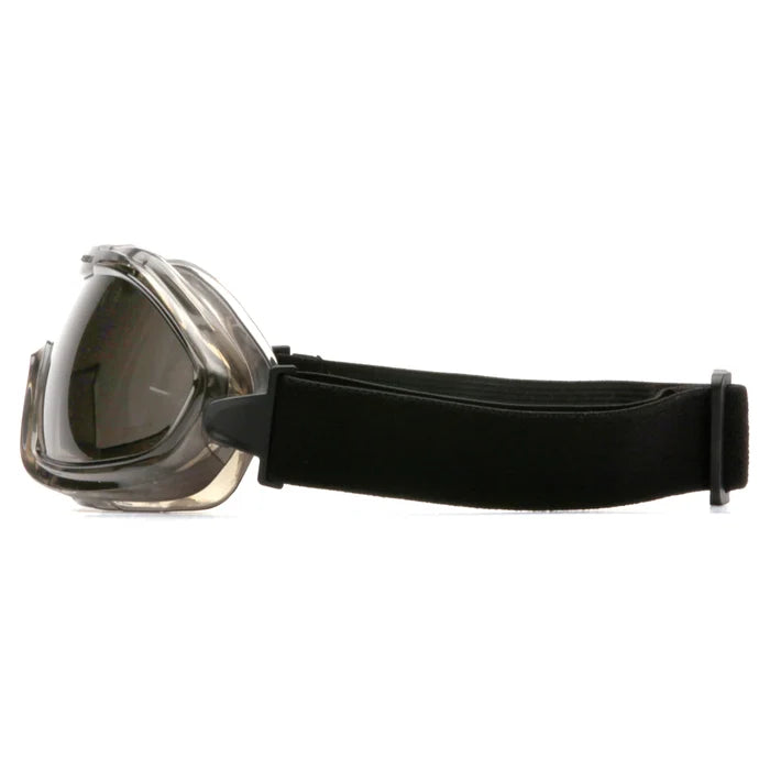 Pyramex® Low Profile Chemical Splash With Direct Ventilation - Anti-Glare Frame  Safety Goggle