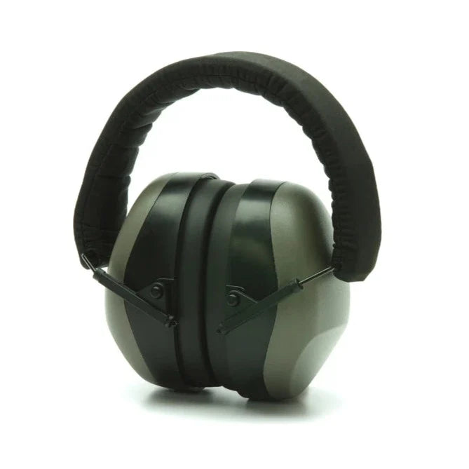 Pyramex Low Profile Design Passive Earmuffs - 25 NRR - PM8010
