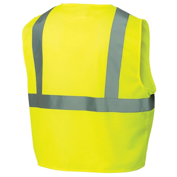 Pyramex® Mesh Safety Vest with 2 Pockets - ANSI Class 2  - RVZ21