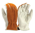 Pyramex Premium Grain-Split Cowhide Leather Driver Safety Gloves - GL2008K