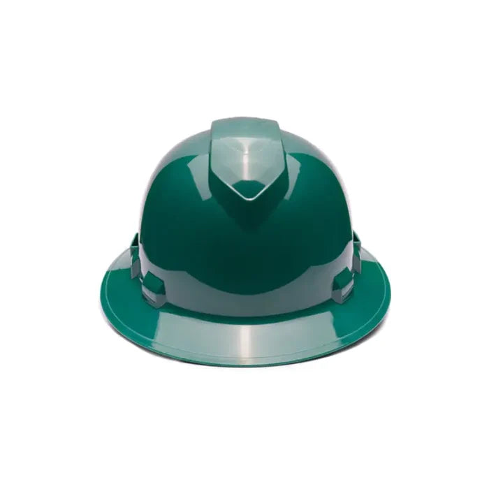 Pyramex® Ridgeline Full Brim Hard Hat - Vented - 4-Point Ratchet Suspension - HP541V