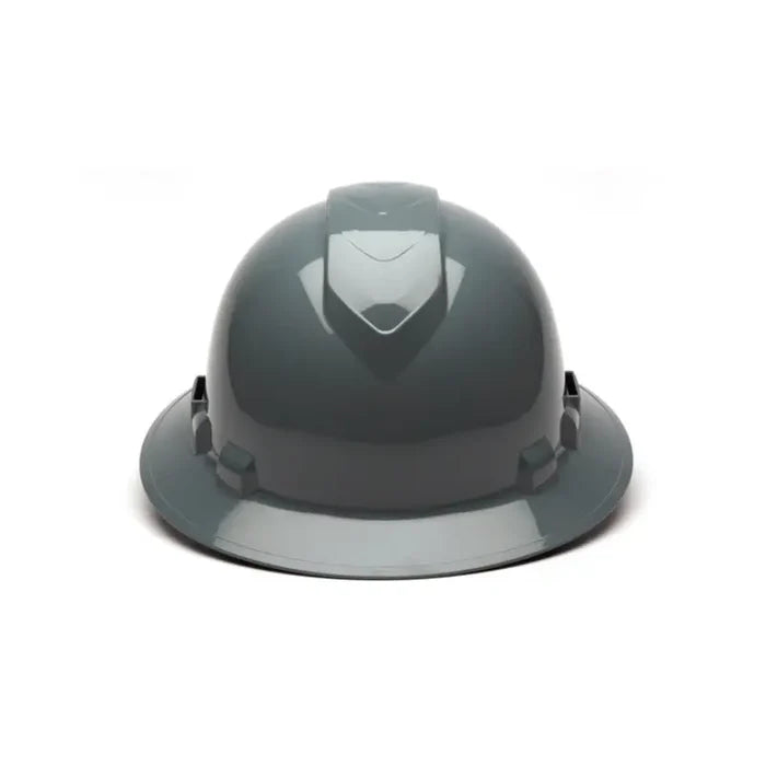 Pyramex® Ridgeline Full Brim Hard Hat - Vented - 4-Point Ratchet Suspension - HP541V