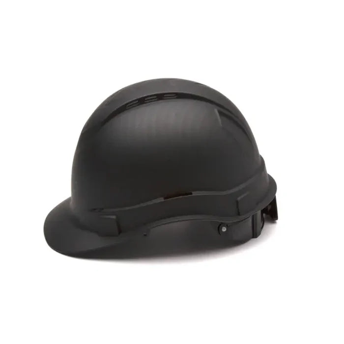 Pyramex® Ridgeline Vented Cap Style Hard Hat - 4-Point Ratchet Suspension - Graphite Pattern - HP44117V