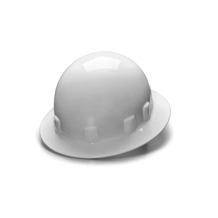 Pyramex® Sleek Shell Full Brim Hard Hat - 4-Point Ratchet Suspension - HPS2411