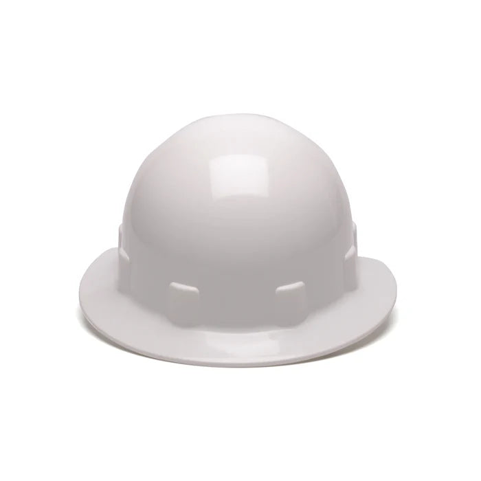Pyramex® Sleek Shell Full Brim Hard Hat - 4-Point Ratchet Suspension - HPS2411