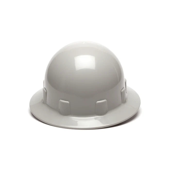 Pyramex® Sleek Shell Full Brim Hard Hat - 4-Point Ratchet Suspension - HPS2411
