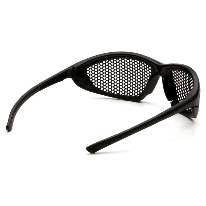 Pyramex® Trifecta Punched Steel Lens Safety Glasses - SB76WMD
