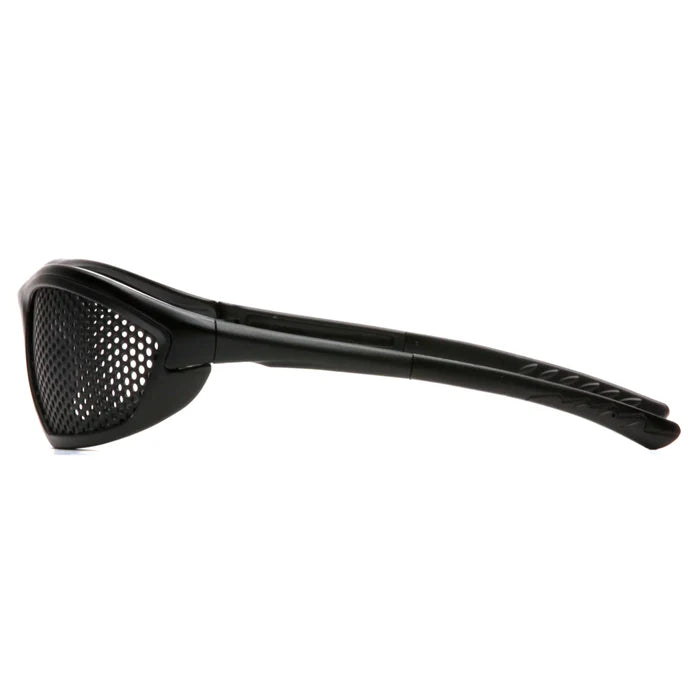 Pyramex® Trifecta Punched Steel Lens Safety Glasses - SB76WMD