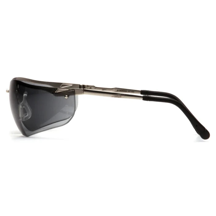 Pyramex® V2G Metal - Rubber Nosepiece with Metal Frame Safety Glasses