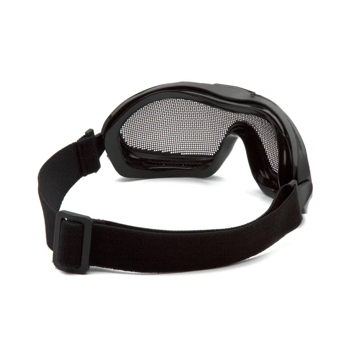 Pyramex® Wire Mesh Safety Goggle With PVC Frame - G9WMG