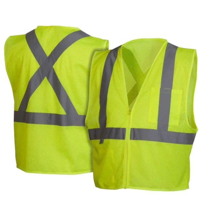 Pyramex X-Back Mesh Class 2 Safety Vest - RCZ21