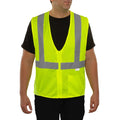 Reflective Apparel® Hi-Vis Economy Mesh Safety Vest Zipped - ANSI Class 2 - 581ET