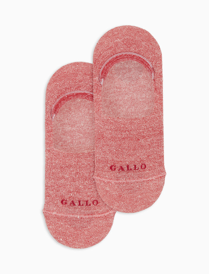 Solette unisex lino e cotone bordò tinta unita - Gallo 1927 - Official Online Shop