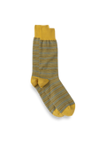 Product Image of Stripe Cotton Blend Socks-Yellow Multi