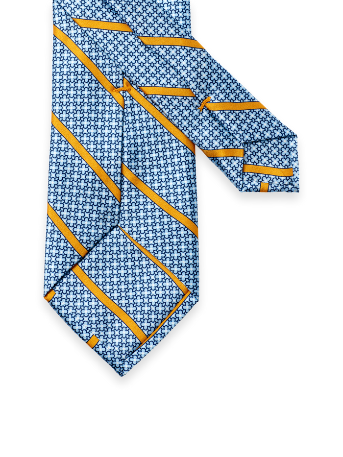 Alternate Image of Stripe Printed Italian Silk Tie-2