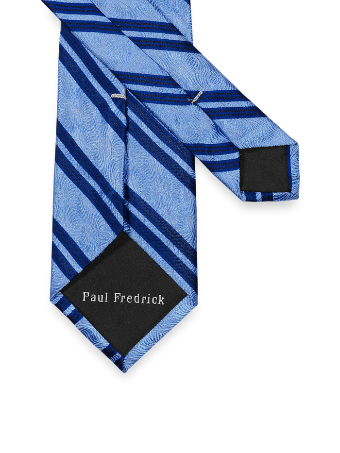 Alternate Image of Stripe Woven Silk Tie-1