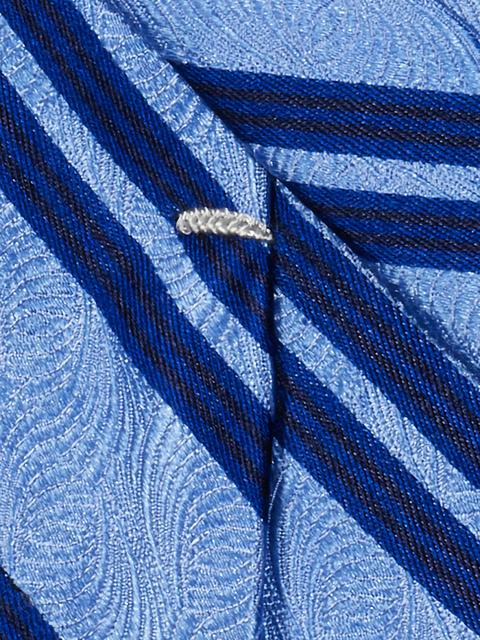 Alternate Image of Stripe Woven Silk Tie-2