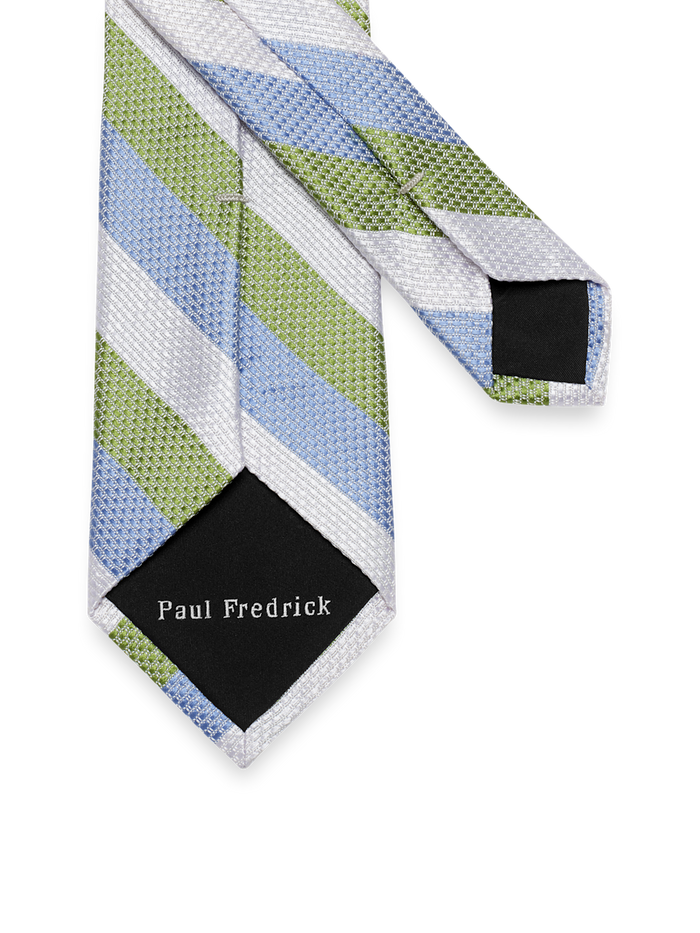 Alternate Image of Stripe Woven Silk Tie-2