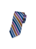 Product Image of Stripe Woven Silk Tie-Multi