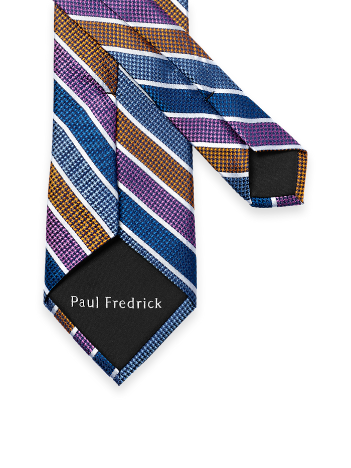 Alternate Image of Stripe Woven Silk Tie-2