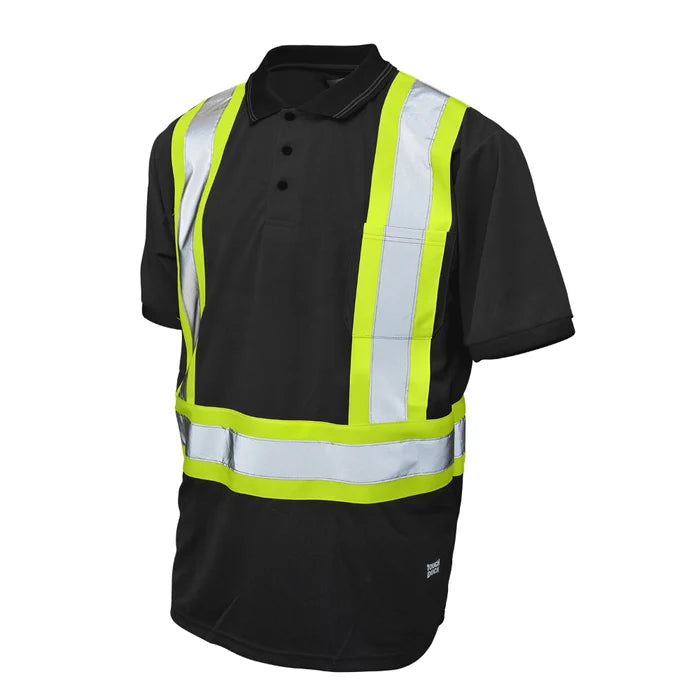 Tough Duck Birdseye Mesh Short Sleeve X - Back Safety Shirt - ST17