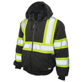 Tough Duck Fleece Insulated Safety Hoodie with Adjustable Drawcord - S474