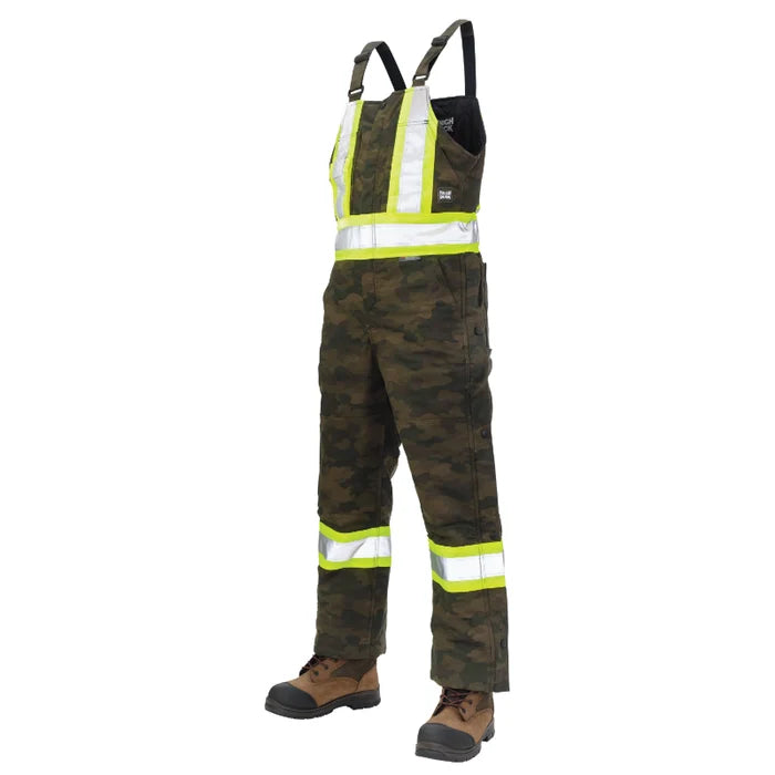 Tough Duck® Hi Vis Camo Flex Duck Safety Overall - X-Back - ANSI Class 1 - SB03