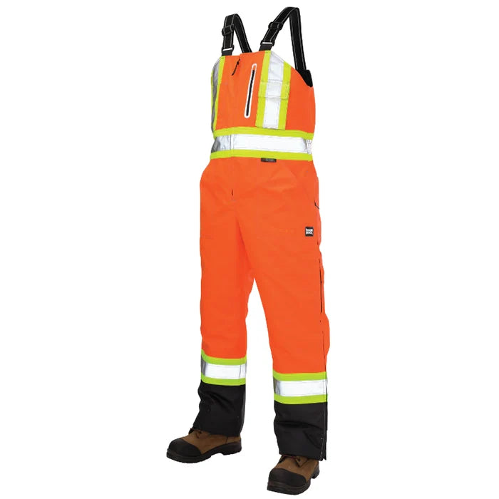 Tough Duck® Hi Vis Insulated Ripstop Safety Overall - X-Back - S876
