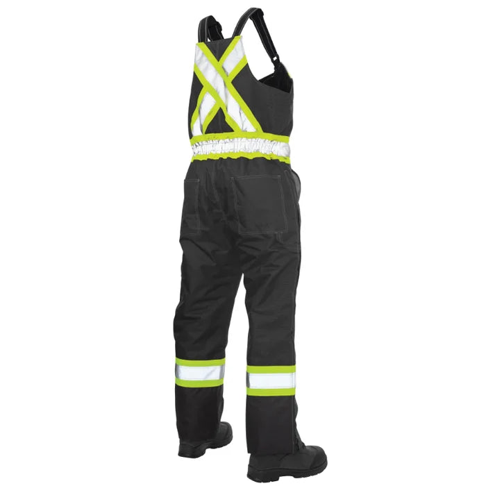 Tough Duck® Hi Vis Insulated Ripstop Safety Overall - X-Back - S876