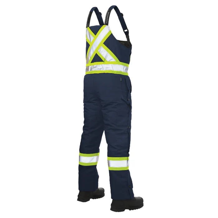 Tough Duck® Hi Vis Insulated Safety Overall - X-Back - S757