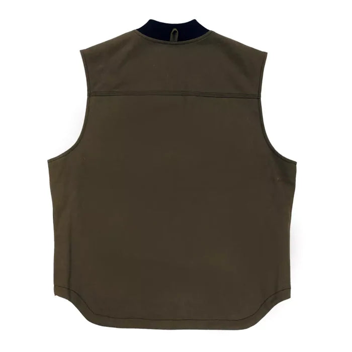 Tough Duck Sherpa Lined Vest with Brass Zipper - WV06