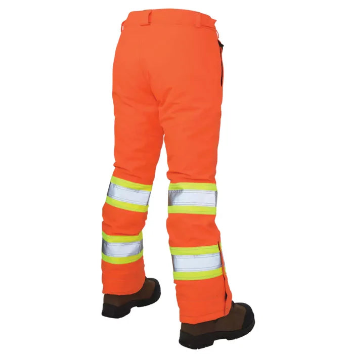 Tough Duck Women's Insulated Flex Safety Pant with Side Leg Zippers - SP07